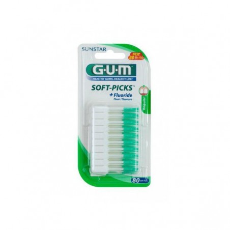 Comprar gum soft picks regular 80 uds