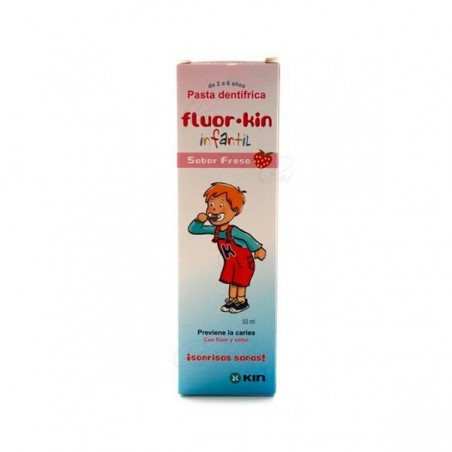 Comprar fluor kin infantil pasta dentifrica