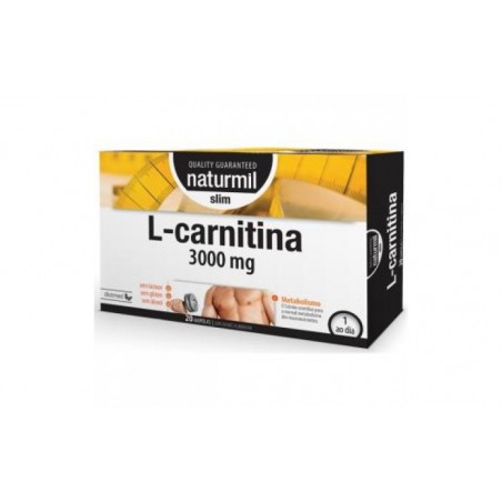 Comprar l-carnitina slim 3000mg. 20amp. al mejor precio en Pharmazon, tu farmacia online Comprar l-carnitina slim 3000mg. 20amp.