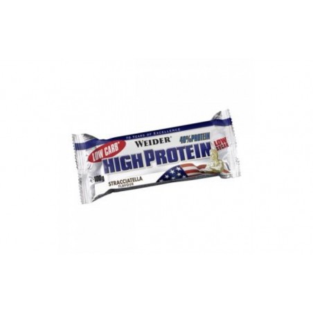 Comprar weider protein 40% low carb barr stracciatela 20ud.