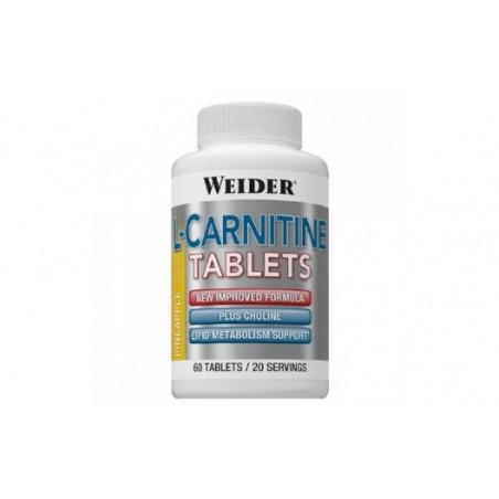 Comprar weider l-carnitina sabor piña 60comp.mast.