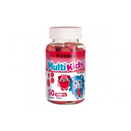 Comprar weider multikids up cherry 50gominolas.