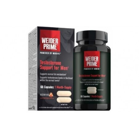 Comprar weider prime testosterona hombre 60cap.