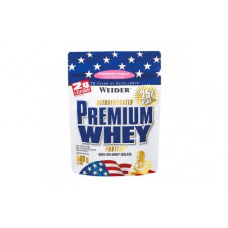 Comprar weider premium whey fresa-vainilla 500gr.