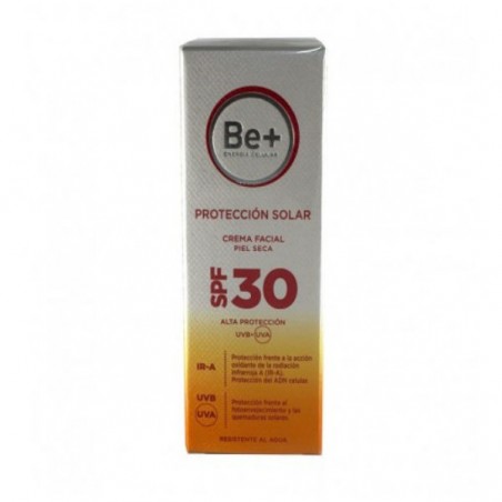 Comprar be+ fotoprotector spf 30 crema facial piel seca 50 ml