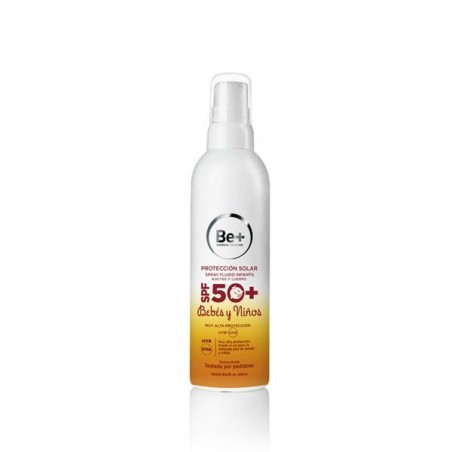 Comprar be+ fotoprotector spf 50+ fluido infantil spray 250 ml