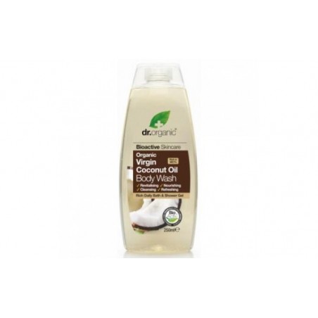 Comprar gel de baño aceite coco organico 250ml.