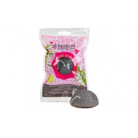 Comprar esponja konjac bambu negro purificante-piel grasa.