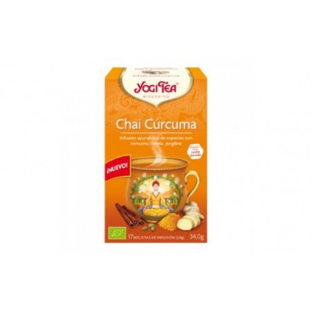 Comprar yogi tea chai curcuma 17infusiones.