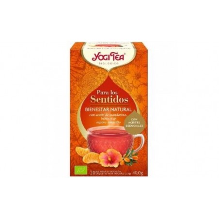 Comprar yogi tea bienestar natura para los sentidos 20inf.