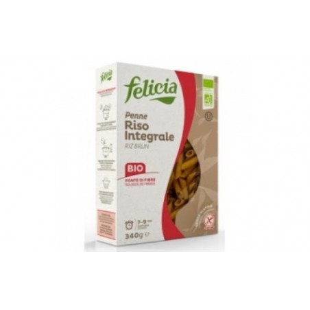 Comprar penne rigate de arroz integral 340gr.