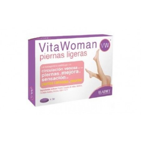 Comprar vita woman piernas ligeras 30comp. al mejor precio en Pharmazon, tu farmacia online Comprar vita woman piernas ligeras 30comp.