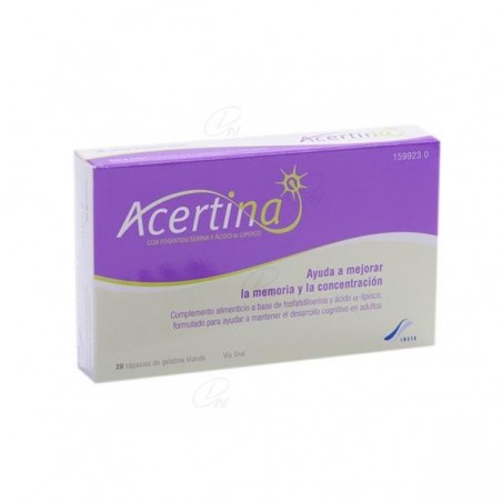 Comprar acertina 28 capsulas