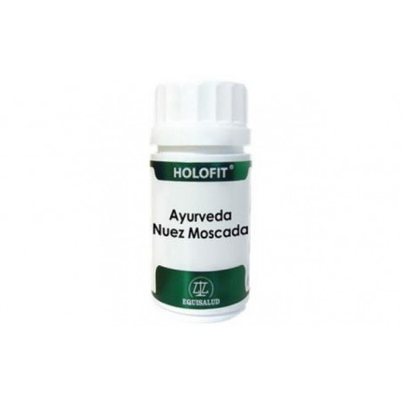 Comprar holofit ayurveda nuez moscada 50cap. al mejor precio en Pharmazon, tu farmacia online Comprar holofit ayurveda nuez moscada 50cap.