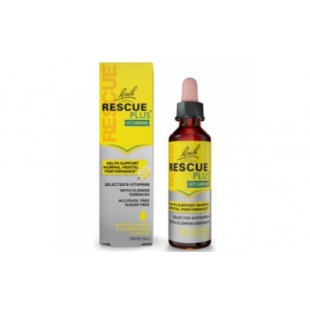 Comprar rescue remedy plus vitaminas f.b. gotero 20ml.