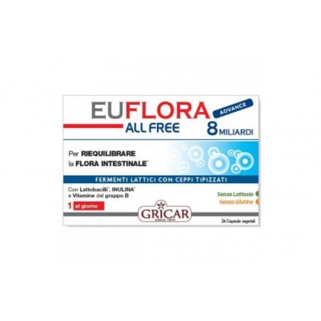 Comprar euflora 8 all free advance 24cap.