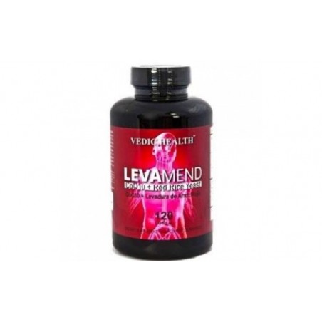 Comprar levamend (lev.arroz rojo-coq10) 120cap.