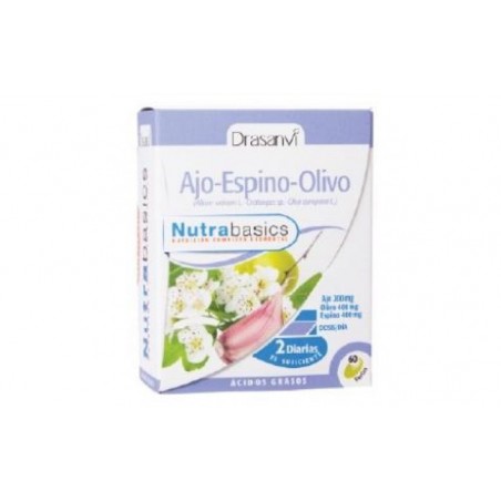 Comprar nutrabasics ajo-espino-olivo 60perlas.