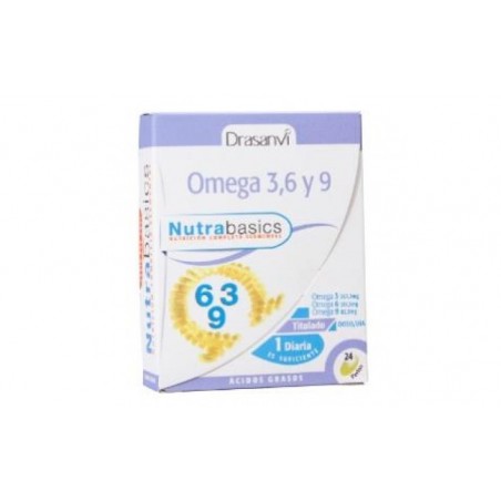 Comprar nutrabasics omega 3-6-9 24perlas. al mejor precio en Pharmazon, tu farmacia online Comprar nutrabasics omega 3-6-9 24perlas.
