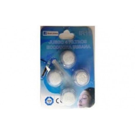 Comprar filtros ecoducha blister 4unid.