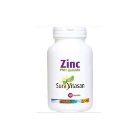 Comprar zinc pvh quelado 25mg. 100comp.