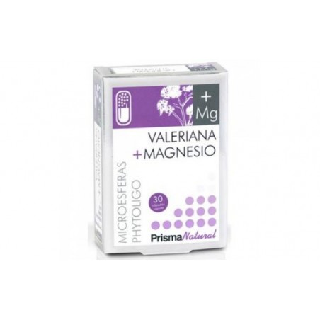Comprar valeriana + magnesio microesferas 30cap. al mejor precio en Pharmazon, tu farmacia online Comprar valeriana + magnesio microesferas 30cap.