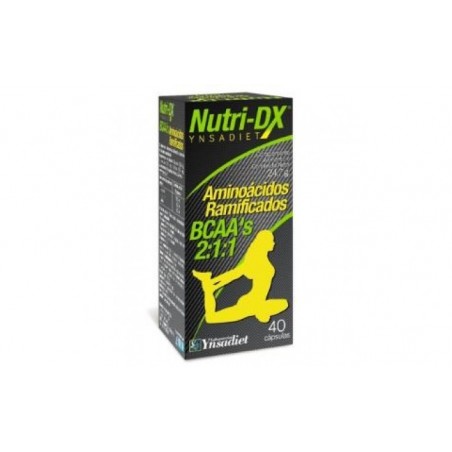 Comprar aminoacidos ramificados 40cap. nutri-dx al mejor precio en Pharmazon, tu farmacia online Comprar aminoacidos ramificados 40cap. nutri-dx