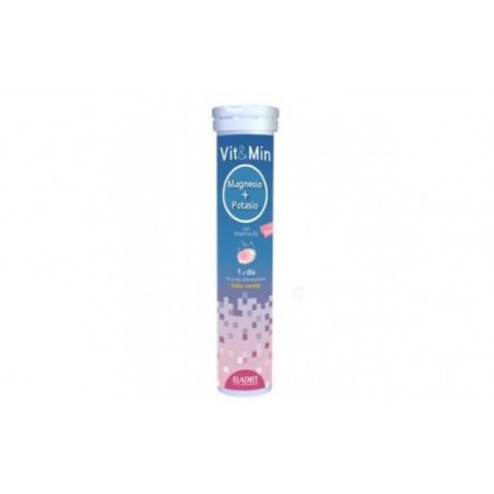 Comprar vit & min magnesio con potasio 14comp.eferv. al mejor precio en Pharmazon, tu farmacia online Comprar vit & min magnesio con potasio 14comp.eferv.