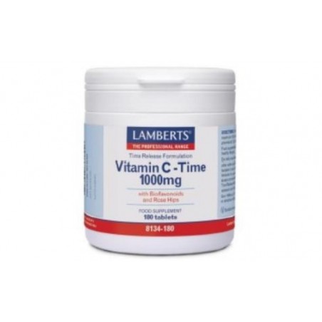 Comprar vit.c 1000mg. time de lib. sostenida 180 comp. al mejor precio en Pharmazon, tu farmacia online Comprar vit.c 1000mg. time de lib. sostenida 180 comp.