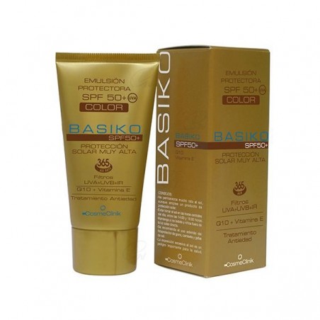 Comprar basiko spf 50+ emulsión protectora color 50 ml