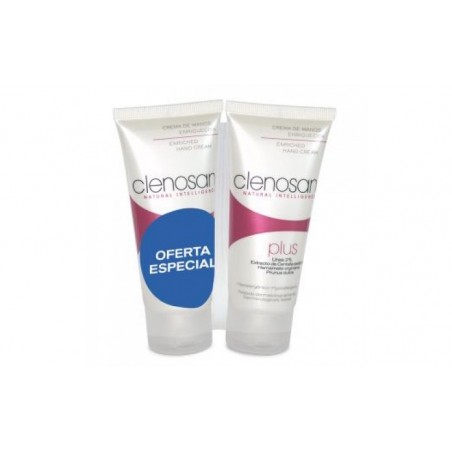 Comprar clenosan duplo crema manos enriquecida plus 2x50ml.