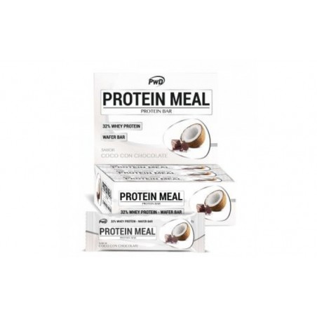 Comprar protein meal coco con chocolate 12barritas.