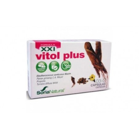 Comprar cap.c 03 vitol plus xxi 30cap. al mejor precio en Pharmazon, tu farmacia online Comprar cap.c 03 vitol plus xxi 30cap.