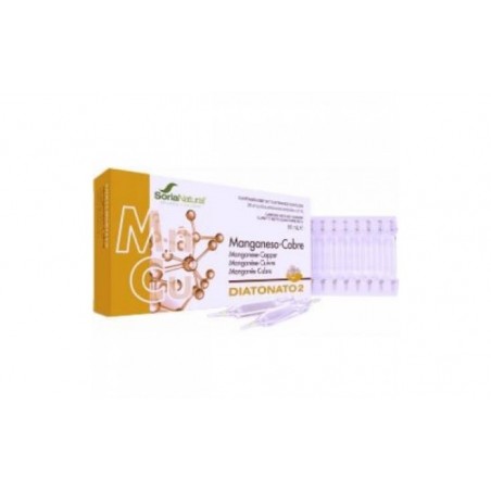 Comprar diatonato 2 manganeso-cobre 28viales. al mejor precio en Pharmazon, tu farmacia online Comprar diatonato 2 manganeso-cobre 28viales.