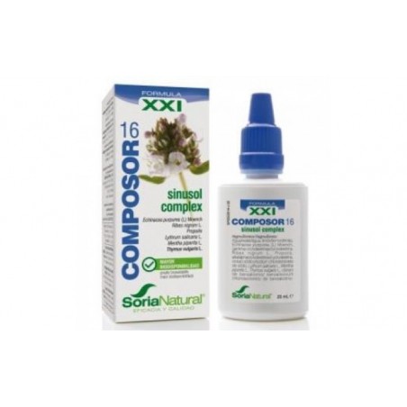 Comprar composor 16 sinusol complex xxi 25ml. al mejor precio en Pharmazon, tu farmacia online Comprar composor 16 sinusol complex xxi 25ml.