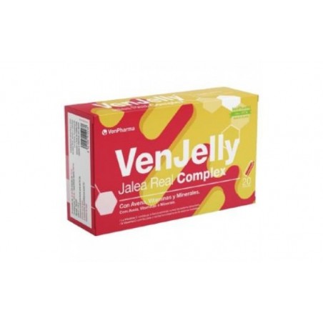 Comprar venjelly complex jalea real 20amp. al mejor precio en Pharmazon, tu farmacia online Comprar venjelly complex jalea real 20amp.