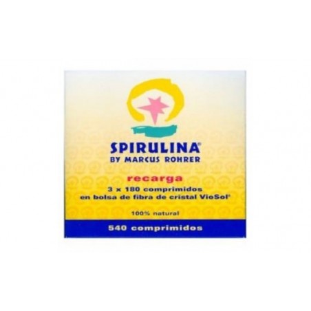 Comprar spirulina recarga 540comp. marcus rohrer