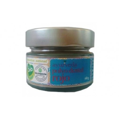 Comprar polvo dental rojo 60gr.