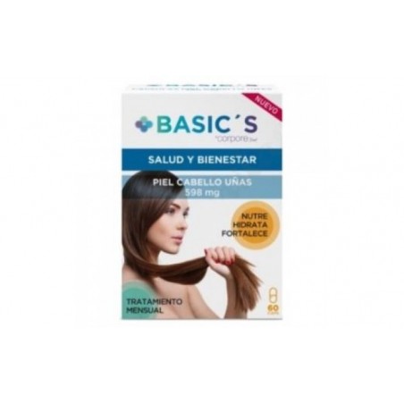 Comprar corpore basics piel cabello uñas 60cap. al mejor precio en Pharmazon, tu farmacia online Comprar corpore basics piel cabello uñas 60cap.