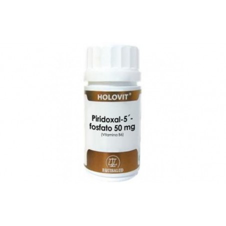 Comprar holovit piridoxal-5-fosfato 50mg. (vit. b6)50cap. al mejor precio en Pharmazon, tu farmacia online Comprar holovit piridoxal-5-fosfato 50mg. (vit. b6)50cap.