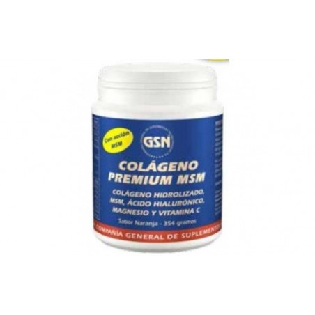 Comprar colageno premium msm sabor naranja 354gr.