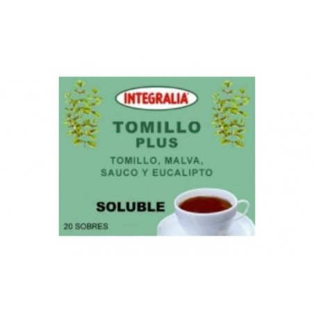 Comprar tomillo plus soluble 20sbrs. al mejor precio en Pharmazon, tu farmacia online Comprar tomillo plus soluble 20sbrs.