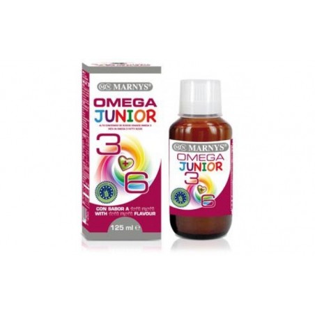 Comprar omega 3 y 6 junior jarabe 125ml. al mejor precio en Pharmazon, tu farmacia online Comprar omega 3 y 6 junior jarabe 125ml.