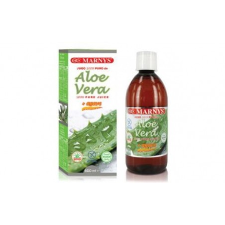 Comprar jugo de aloe vera y agave puro 500ml.