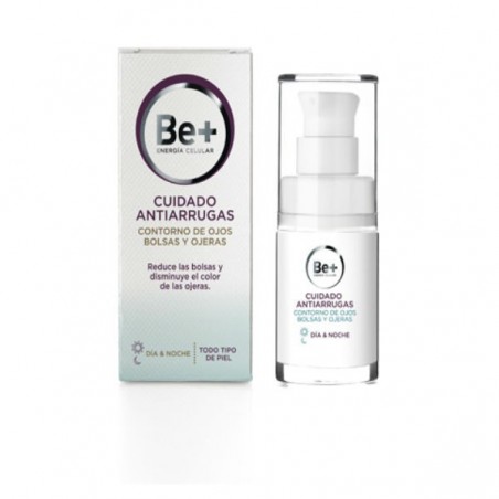 Comprar be+ cuidado antiarrugas contorno de ojos bolsas y ojeras 15 ml