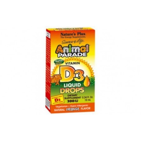 Comprar animal parade vit.d3 gotas 10ml. al mejor precio en Pharmazon, tu farmacia online Comprar animal parade vit.d3 gotas 10ml.