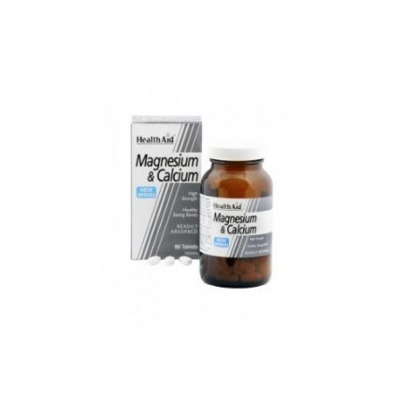 Comprar magnesio con calcio 90comp. health aid al mejor precio en Pharmazon, tu farmacia online Comprar magnesio con calcio 90comp. health aid
