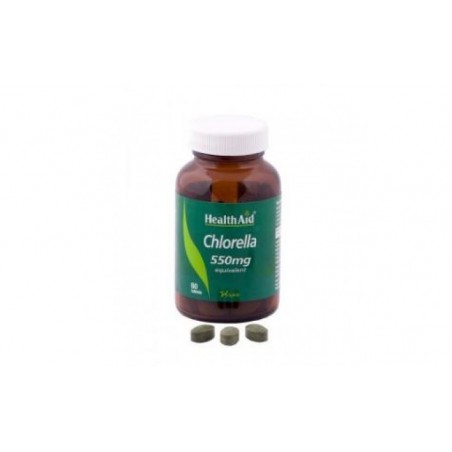Comprar chlorella 550mg. 60comp. health aid al mejor precio en Pharmazon, tu farmacia online Comprar chlorella 550mg. 60comp. health aid
