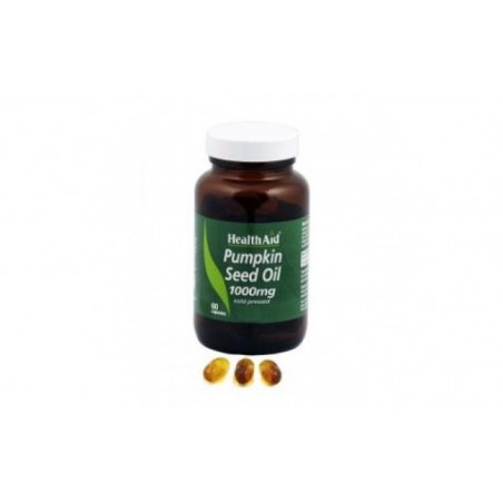 Comprar aceite de semilla de calabaza 60comp. health aid al mejor precio en Pharmazon, tu farmacia online Comprar aceite de semilla de calabaza 60comp. health aid