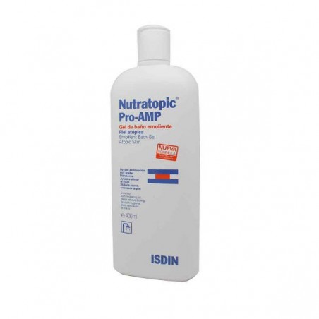 Comprar pro-amp gel de baño piel atópica nutratopic 400 ml